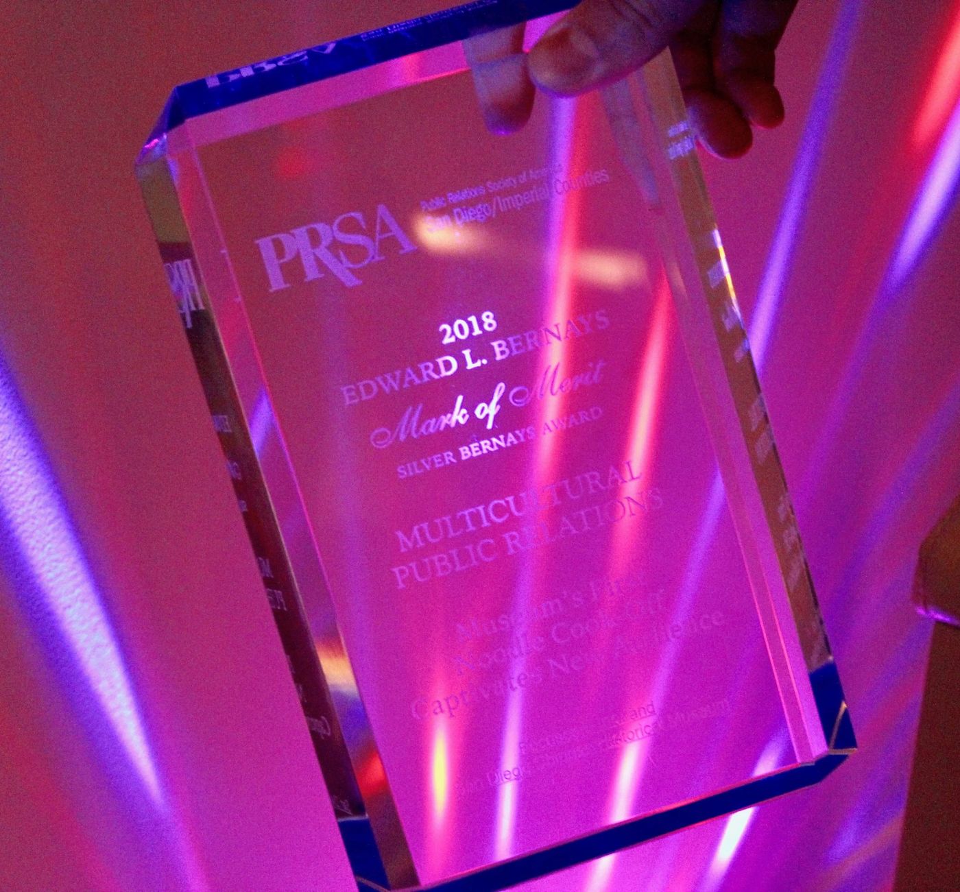 PRSA Silver Bernays award